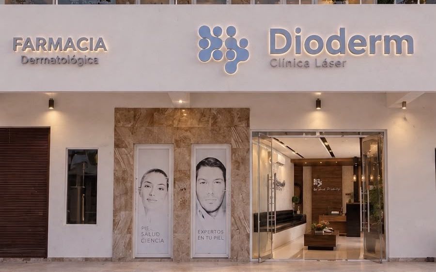 Fachada de Dioderm Torreón, en Morelos Oriente 443
